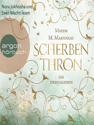 cover image of Scherbenthron--Die Tiermagier-Trilogie, Band 3